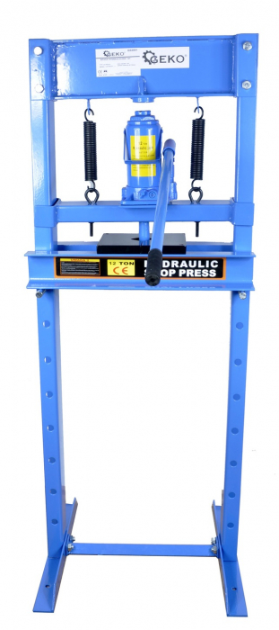 Presa hidraulica 12Tone 0-71cm 8trepte extras rulmenti stand podea (G02091) [9]