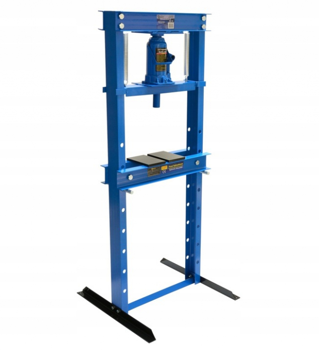 Presa hidraulica 12Tone 0-71cm 8trepte extras rulmenti stand podea (G02091) [4]