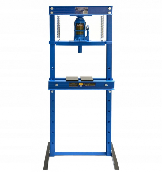 Presa hidraulica 12Tone 0-71cm 8trepte extras rulmenti stand podea (G02091) [3]