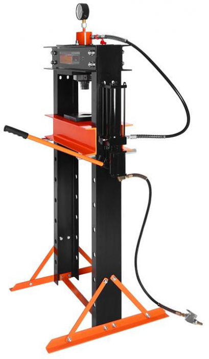 Presa hidraulica 20Tone 0-1020mm 8 trepte rulmenti stand podea hidraulica (KD5875) [10]
