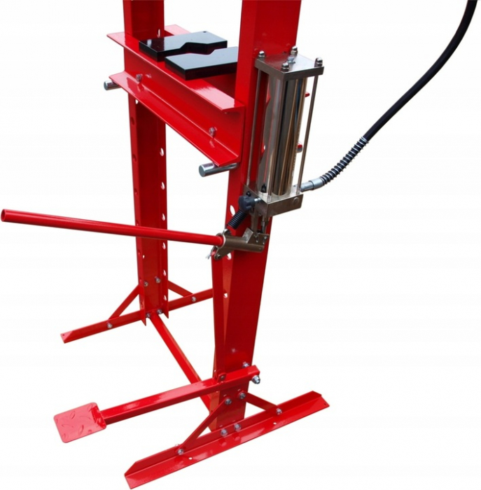 Presa hidraulica 20Tone 0-102cm 9trepte rulmenti cu actionare picior pedala stand podea (MT01207) [7]