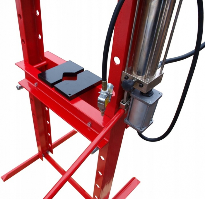 Presa hidro-pneumatica 20Tone 0-102cm 9trepte rulmenti stand podea hidraulica (MT01203) [8]