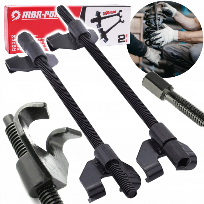 Presa montare demontare arcuri suspensie 260mm (M80450) [5]
