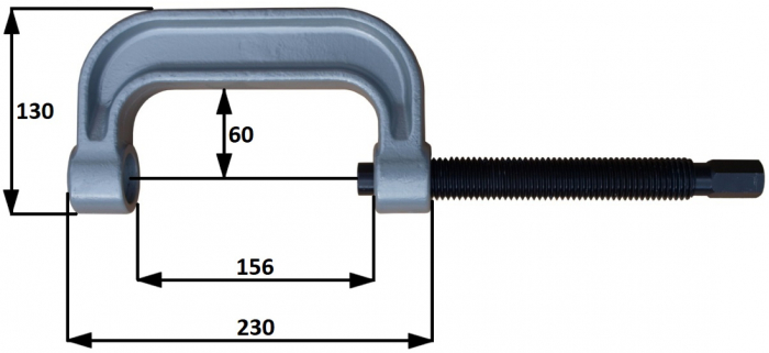 Presa universala pivoti bucse rulmenti articulatii sferice 10piese (MTCXB-1041) [8]