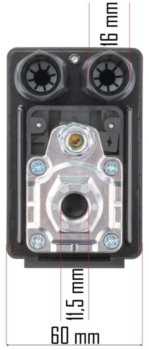 Presostat compresor 230V/400V 20A, pentru 100L-300L, 60x98x119 mm (PM-KO-300T-400V-WY) [4]