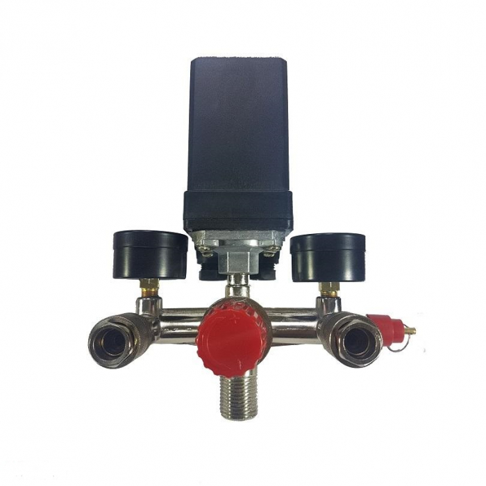 Presostat universal 380 400V trifazat trifazic regulator presiune manometru (M8068694) [2]