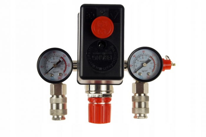 Presostat universal cu regulator pe presiune si manometru (10681) [7]