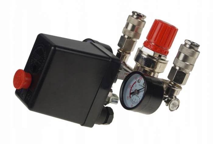 Presostat universal cu regulator pe presiune si manometru (10681) [5]