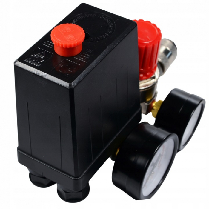 Presostat universal cu regulator pe presiune si manometru (10685) [5]