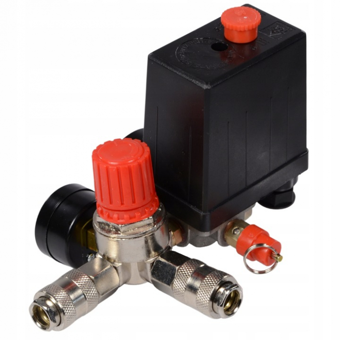 Presostat universal cu regulator pe presiune si manometru (10685) [4]
