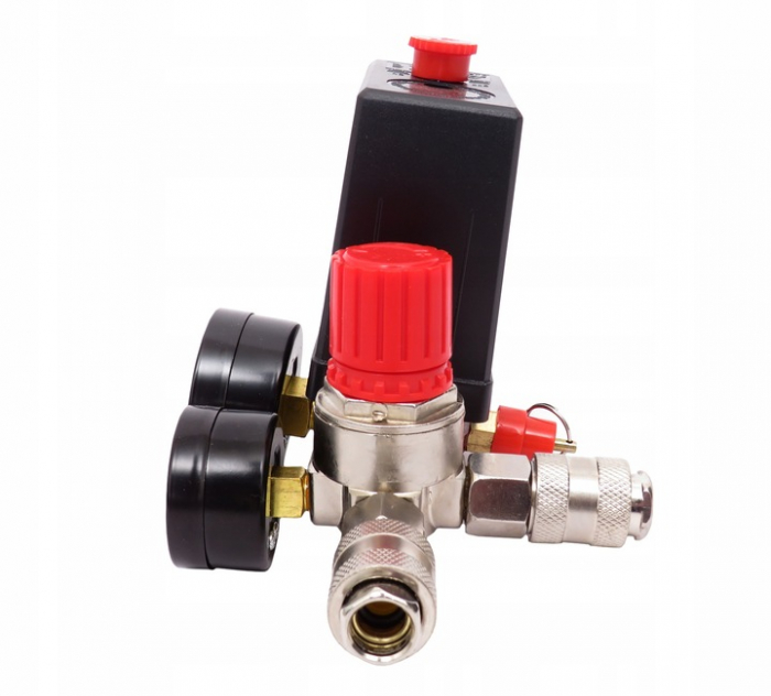 Presostat universal cu regulator pe presiune si manometru (FT0026) [5]