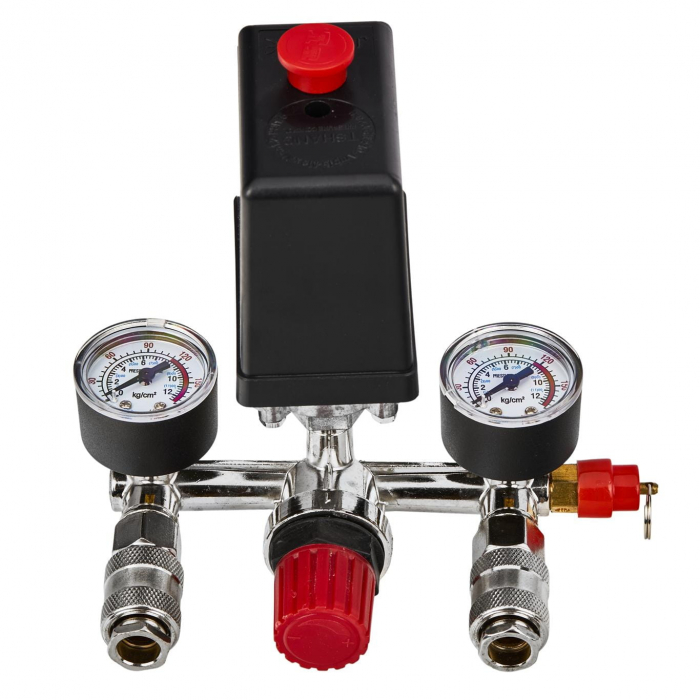 Presostat universal cu regulator pe presiune si manometru (KD11270) [10]