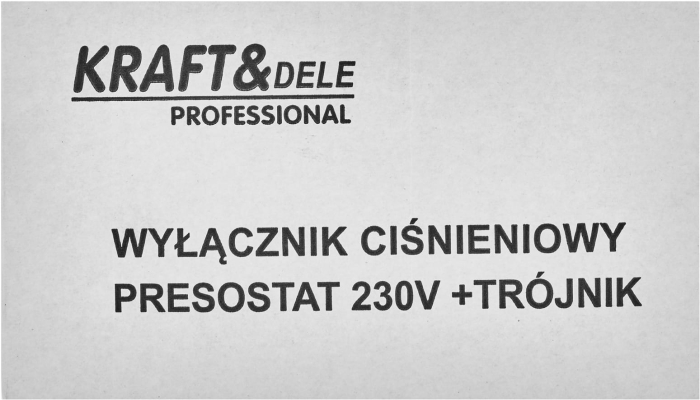 Presostat universal cu regulator pe presiune si manometru (KD11270) [30]