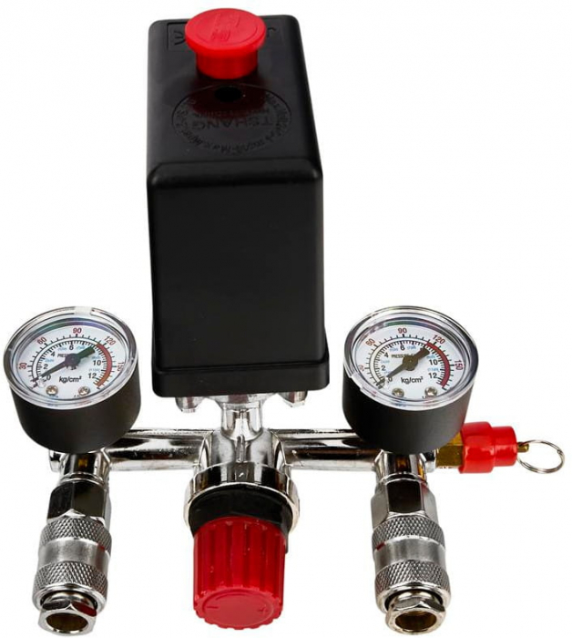 Presostat universal cu regulator pe presiune si manometru (KD11270) [6]