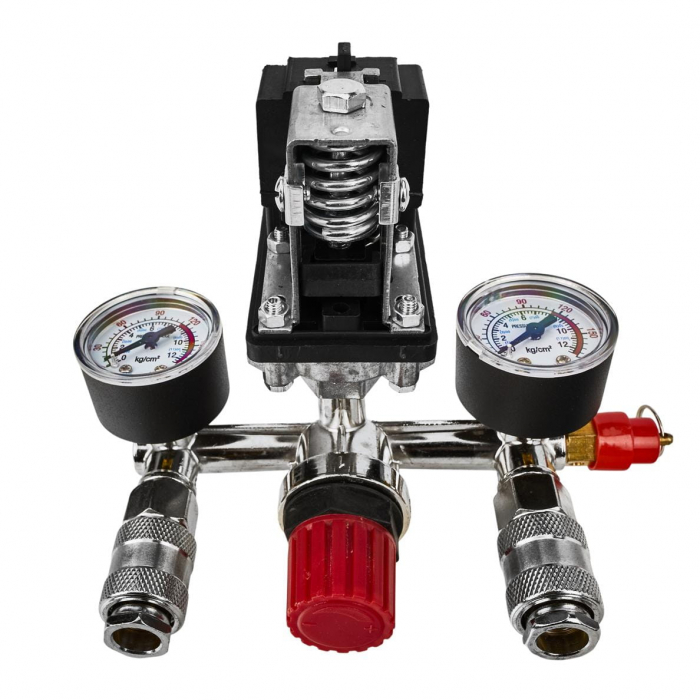 Presostat universal cu regulator pe presiune si manometru (KD11270) [24]