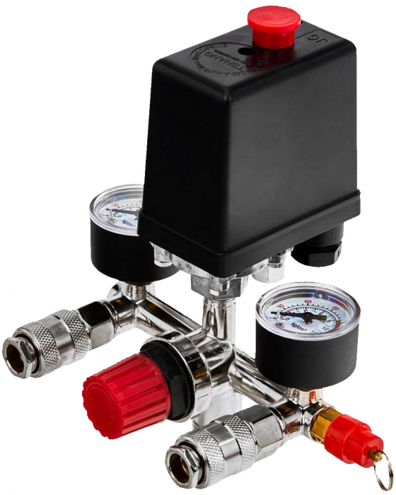Presostat universal cu regulator pe presiune si manometru (KD11270) [3]