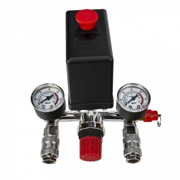 Presostat universal cu regulator pe presiune si manometru (KD11270) [15]