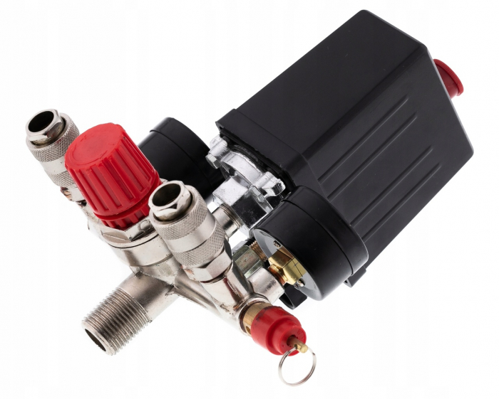 Presostat universal cu regulator pe presiune si manometru (M806873T) [4]