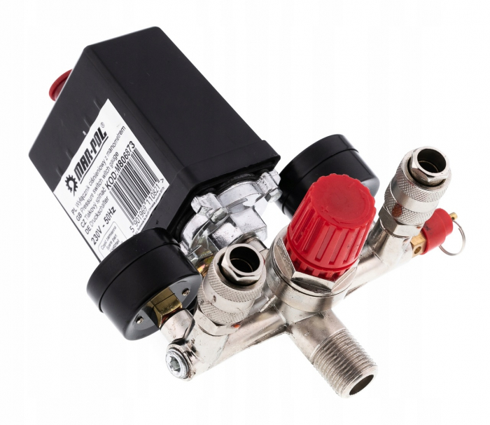 Presostat universal cu regulator pe presiune si manometru (M806873T) [2]
