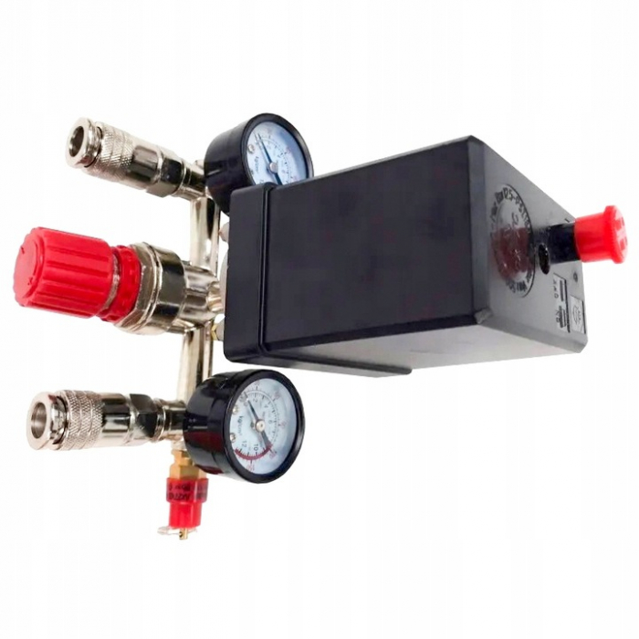 Presostat universal cu regulator pe presiune si manometru (V81204) [4]