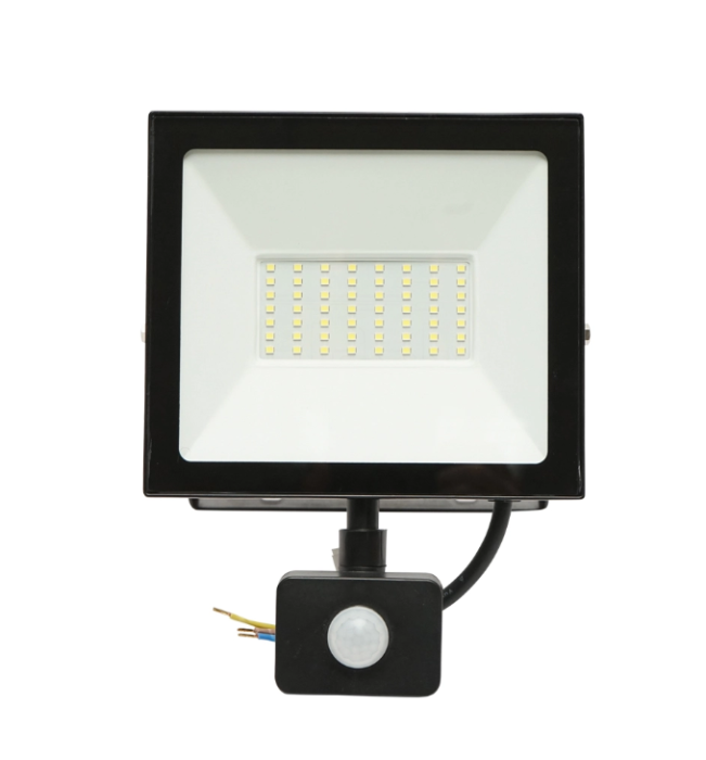 Proiector led 50W, 4500lm, 6400K, IP44 alimentare 220V-240V cu senzor de miscare DISLG75 (BK69716) [1]