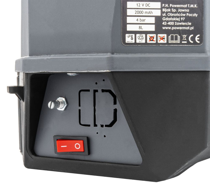 Pulverizator electric cu acumulator 8 litri pompa de stropit cu baterie gradina PM1340 (PM-OA-8KA) [9]