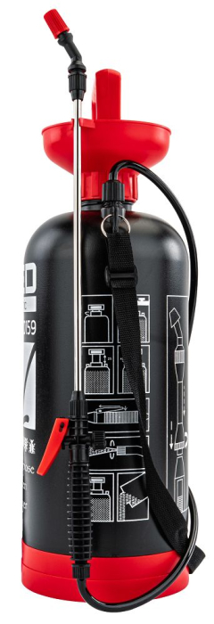 Pulverizator manual sub presiune 8 litri cu lance 57cm si bretele pentru gradina (RTOC0159) [2]