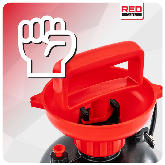 Pulverizator manual sub presiune 8 litri cu lance 57cm si bretele pentru gradina (RTOC0159) [16]