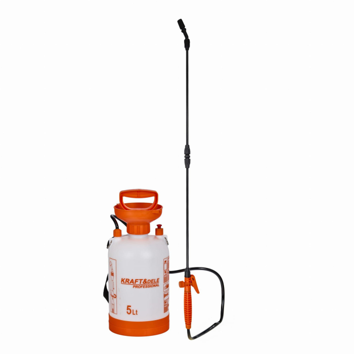 Pulverizator sub presiune 5l durabil cu curea de umar + 2 tije (KD2033) [2]