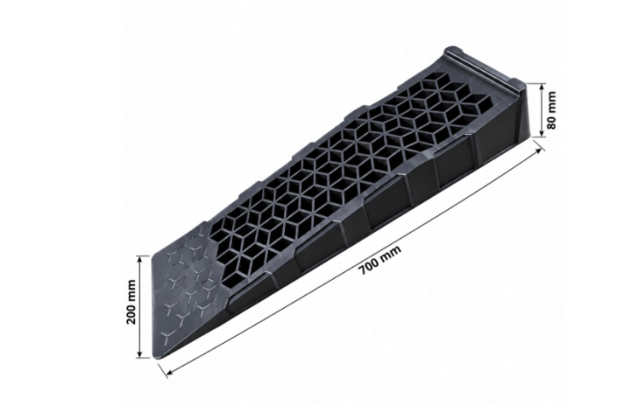 Rampe auto niskoprofil 5T 700x200x80 mm, set 2 bucati, din polipropilena (S12400) [2]