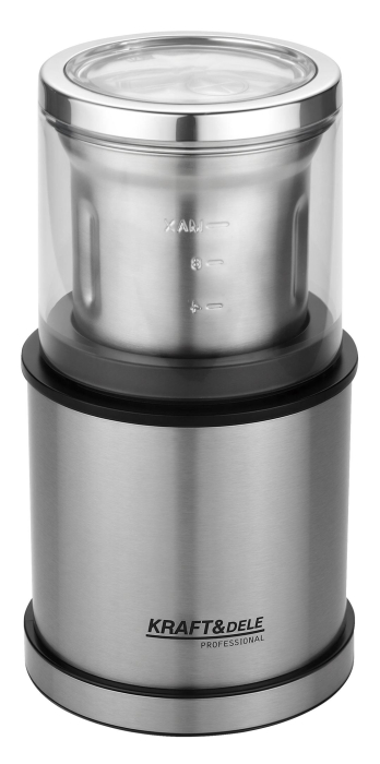 Rasnita de cafea electrica 75 g 300 W cu 2 recipiente din inox (KD4347) [5]