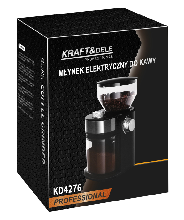 Rasnita electrica de cafea 300 W cu rasnire reglabila, 240 g (KD4276) [19]
