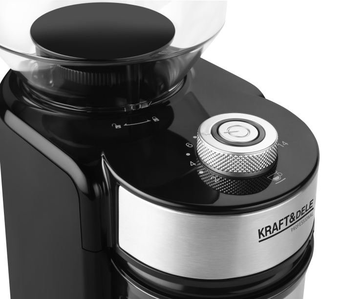 Rasnita electrica de cafea 300 W cu rasnire reglabila, 240 g (KD4276) [11]