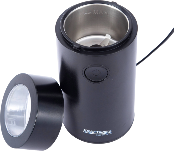 Rasnita electrica de cafea condimente seminte 200W 50g negru  (KD4145) [9]