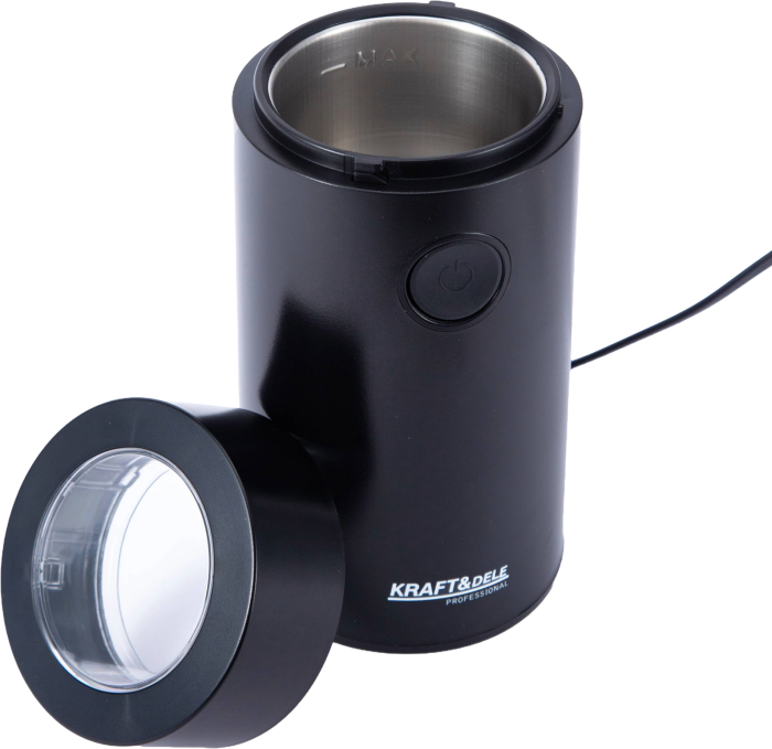 Rasnita electrica de cafea condimente seminte 200W 50g negru  (KD4145) [7]