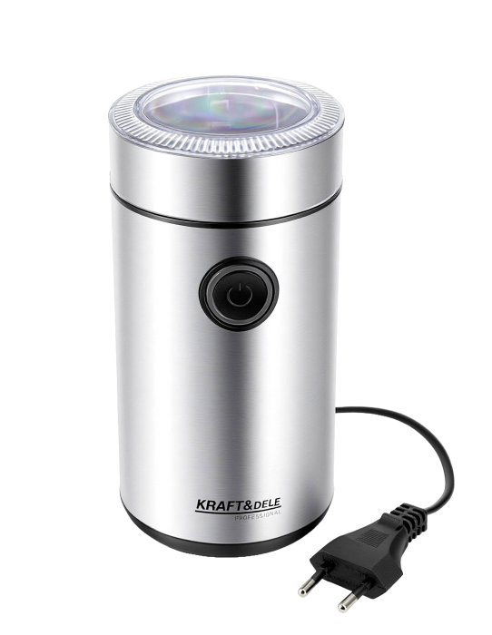 Rasnita electrica de cafea condimente seminte 250W 50g gri argint (KD4144) [10]