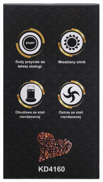 Rasnita electrica pentru cafea, 60 g, 300 W, (KD4160) [12]