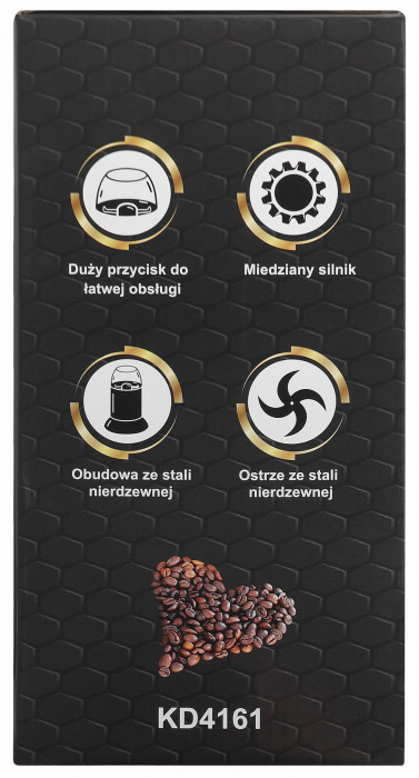 Rasnita electrica pentru cafea, 60 g, 300 W, (KD4161) [10]