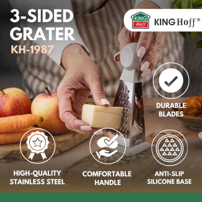 Razatoare de legume cu 3 laturi din otel inoxidabil  (KH-1987) [8]