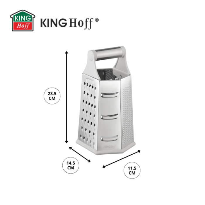 Razatoare din otel inoxidabil cu 6 suprafete si maner (KH-1991) [5]