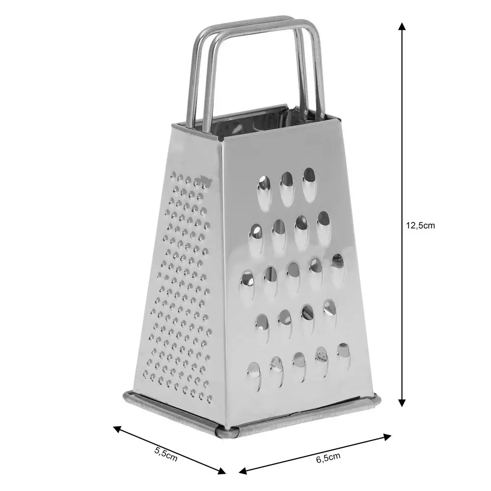 Razatoare manuala cu 4 laturi din otel inoxidabil 6,8x5,5x12,8 cm (KH-3182) [2]