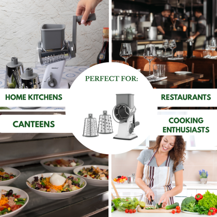 Razatoare manuala rotativa 3 in 1 din otel inoxidabil (KH-1959) [16]