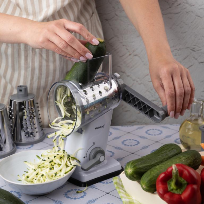 Razatoare manuala rotativa 3 in 1 din otel inoxidabil (KH-1959) [3]