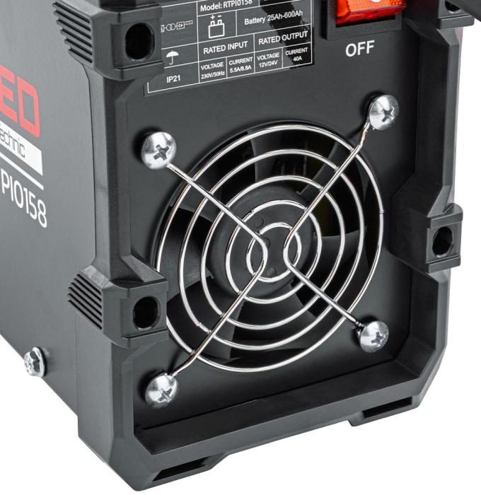 Redresor auto 12V 24V 40A cu functie pornire 400A si tehnologie IGBT (RTPI0168) [7]