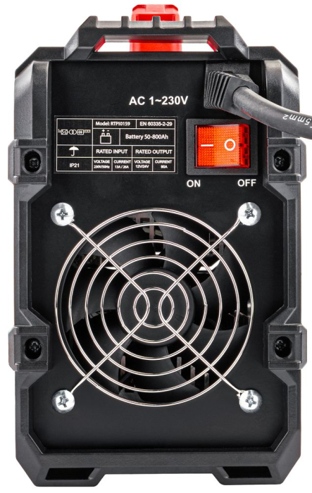 Redresor auto 12V 24V 90A cu functie pornire 600A si tehnologie IGBT (RTPI0169) [8]