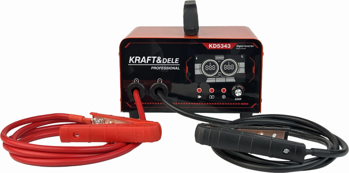 Redresor baterie auto cu functie pornire 12V 24V 30A 200A pentru acumulatori 50-400Ah (KD5343) [7]