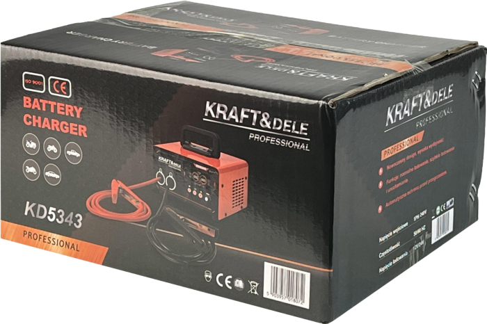 Redresor baterie auto cu functie pornire 12V 24V 30A 200A pentru acumulatori 50-400Ah (KD5343) [20]