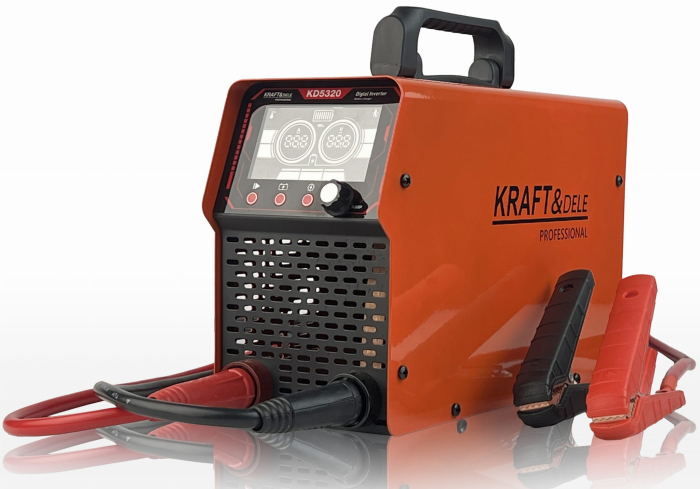 Redresor baterie auto cu functie pornire 12V 24V 55A 500A pentru acumulatori 50-800Ah (KD5320) [6]