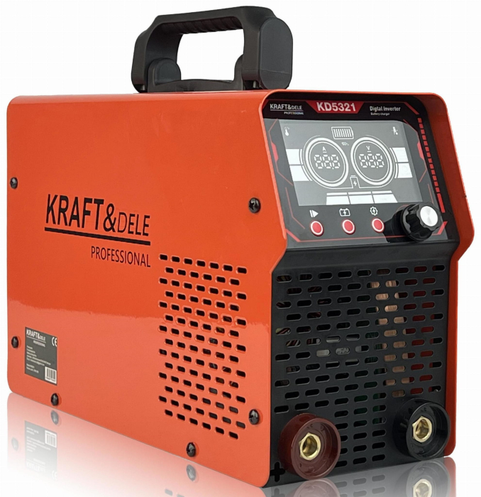 Redresor baterie auto cu functie pornire 12V 24V 80A 600A pentru acumulatori 50-800Ah (KD5321) [5]