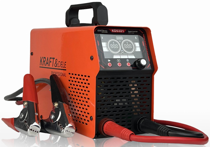 Redresor baterie auto cu functie pornire 12V 24V 80A 600A pentru acumulatori 50-800Ah (KD5321) [6]